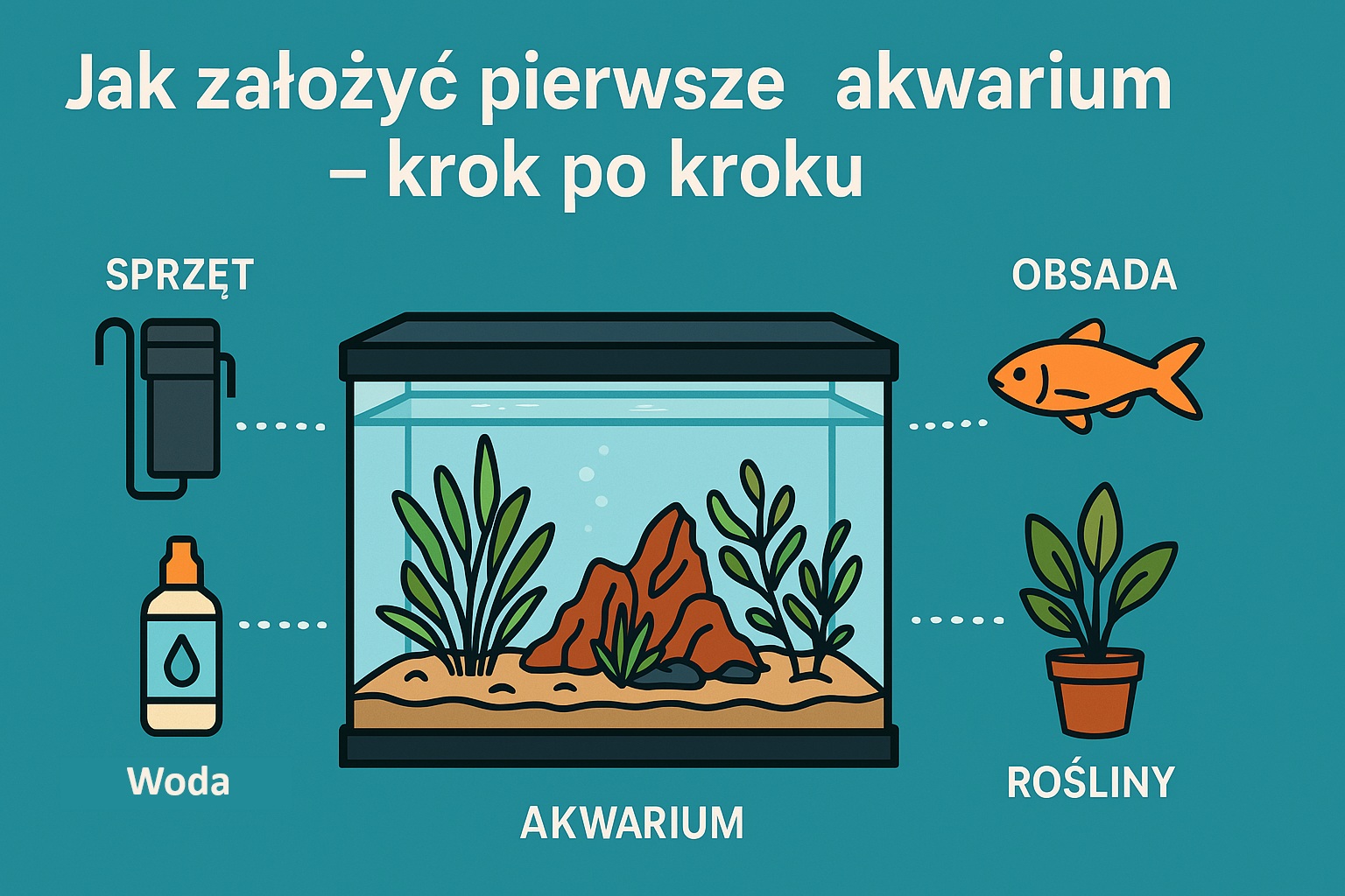 Pierwsze akwarium bez przypału – poradnik krok po kroku dla świeżaka